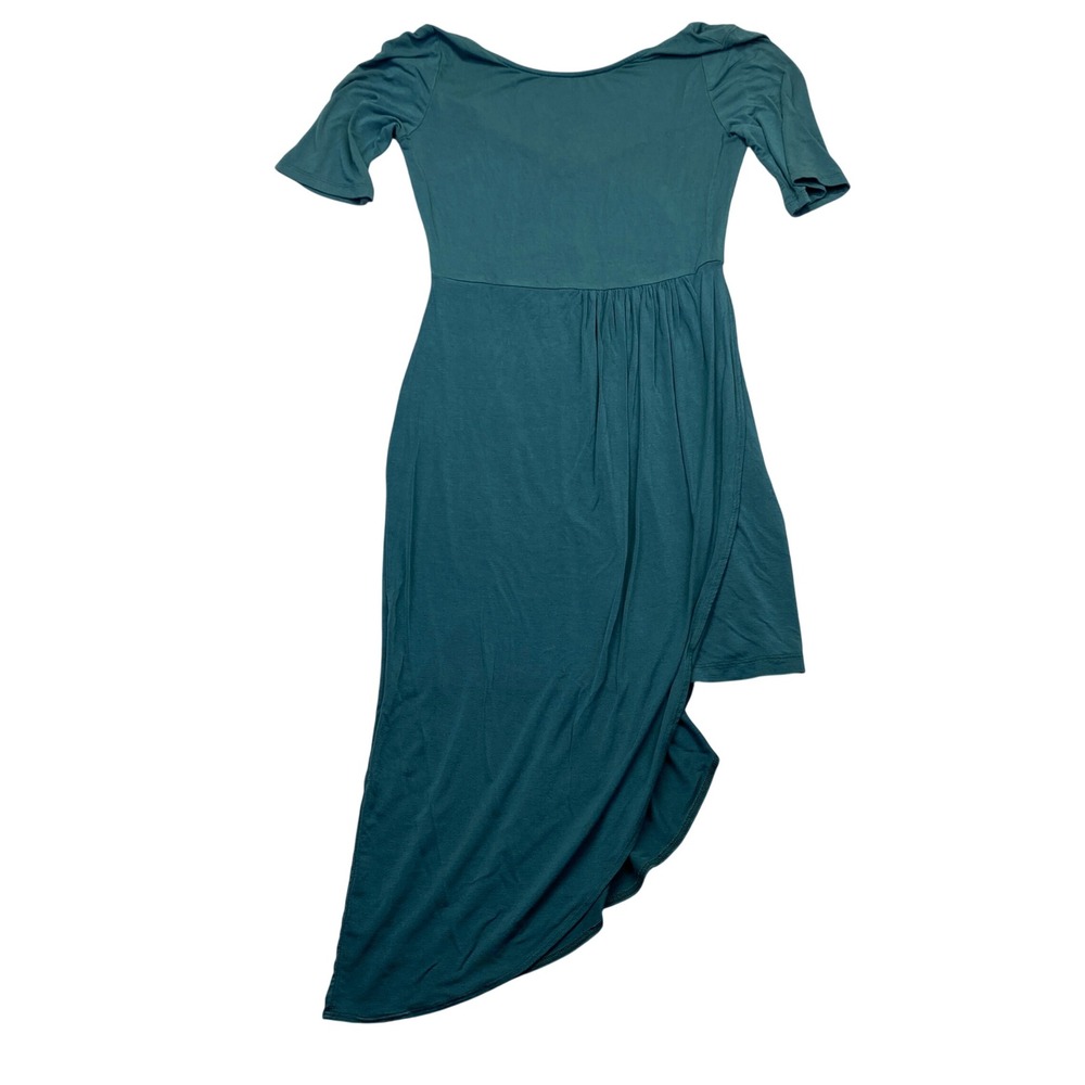 Everly for Francesca's Teal Green Asymmetrical‎ High Low Dress DR7146 Size M